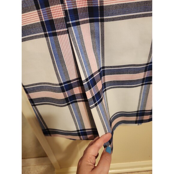 Tory Burch Tory Sport Plaid Pleated Athletic Skirt Size 8 - Picture 5 of 8